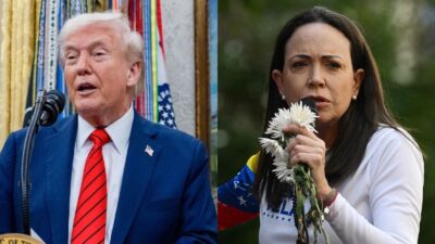 donald trump maria corina machado nobel venezuela