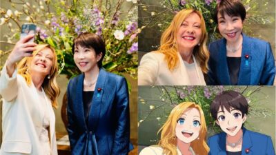 giorgia meloni tokyo takaichi