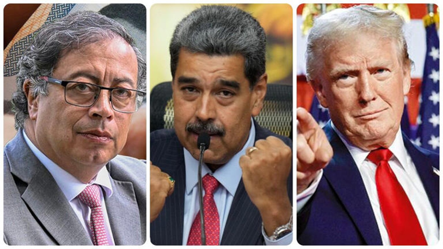 gustavo petro colombia nicolas maduro venezuela donald trump