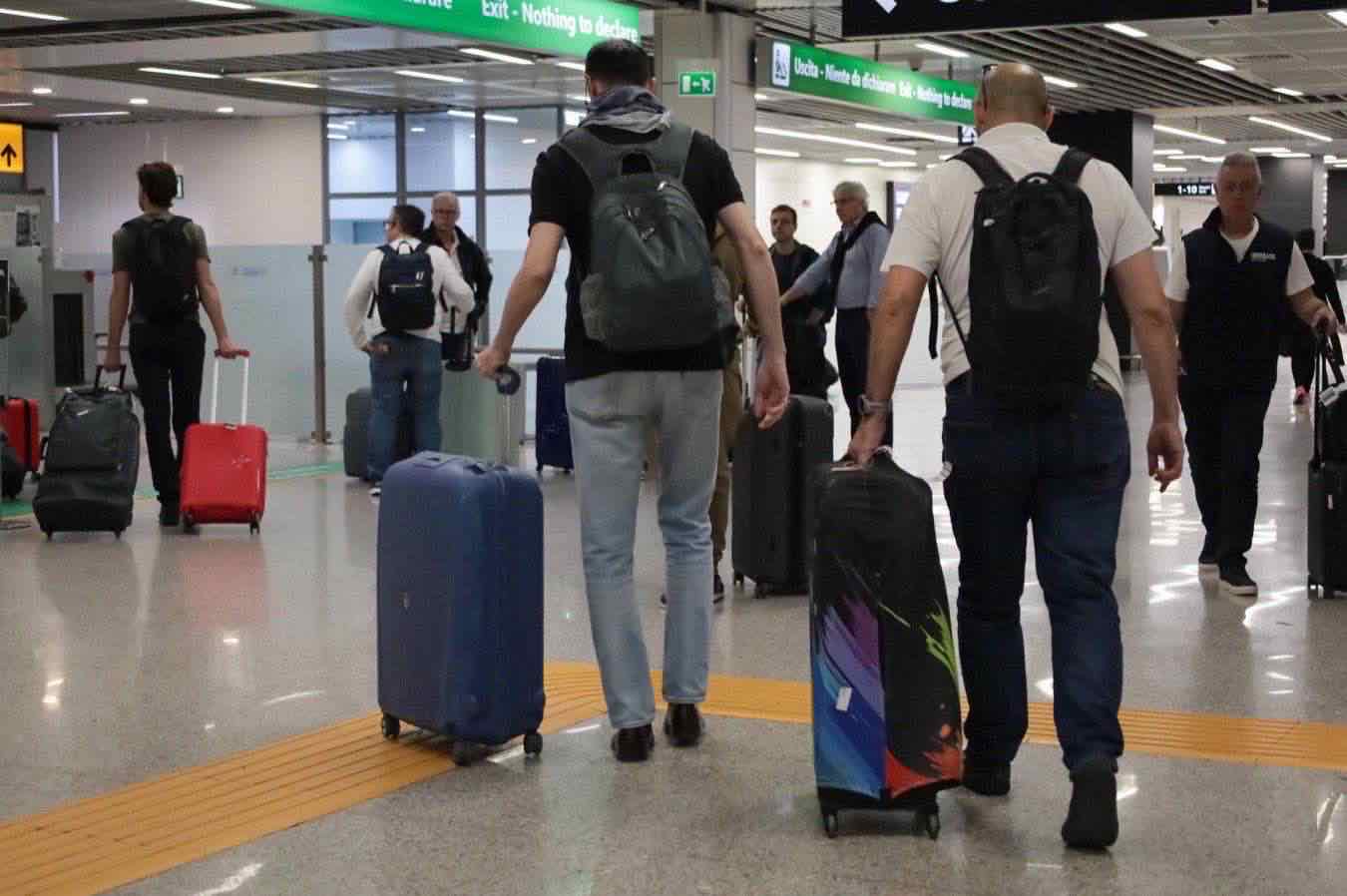 Italiani bloccati aeroporto