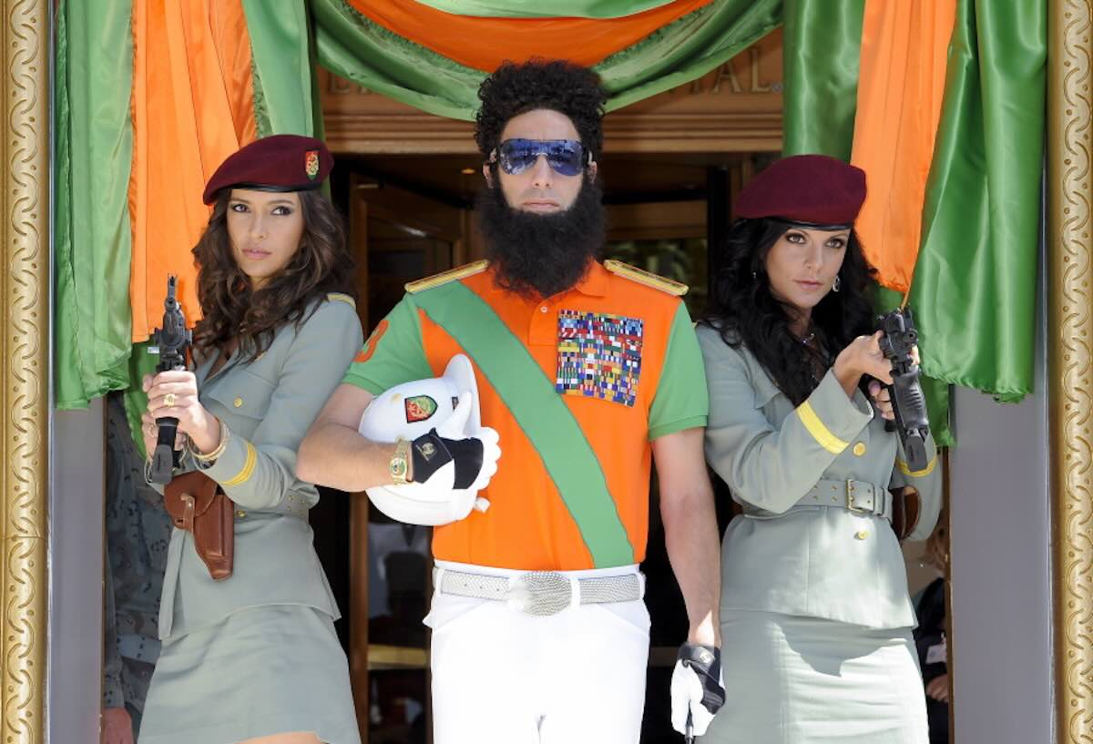 jessica moretti bodyguard dittatore baron cohen