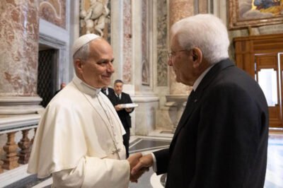 mattarella papa leone