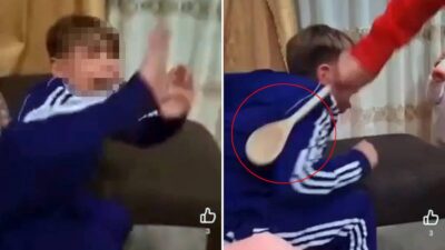 picchiato mestolo legno