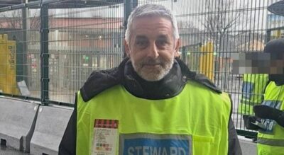 pietro zantonini vigilante morto cantiere olimpiadi