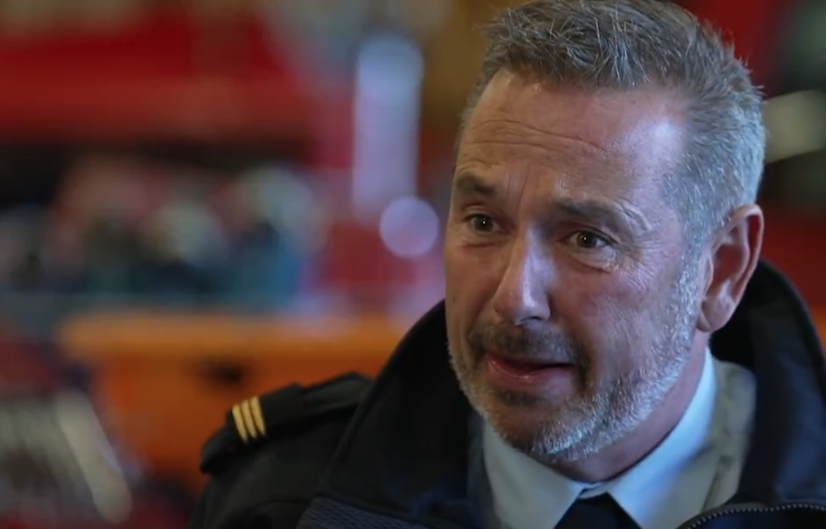 capo vigili del fuoco crans montana video