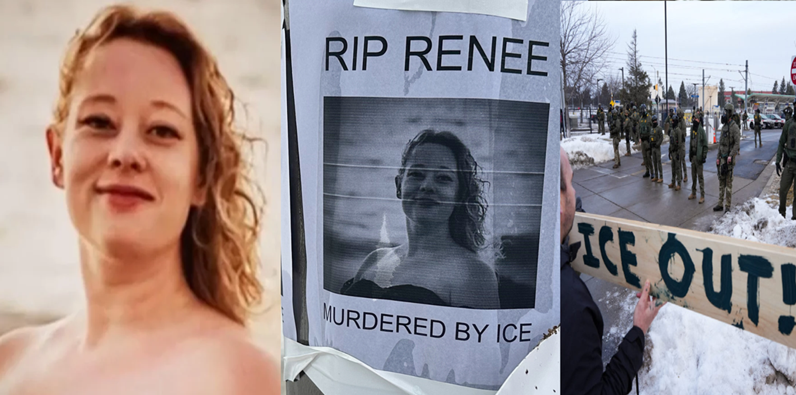 renee good uccisa dall'ice manifestazioni minneapolis
