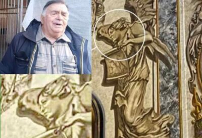 Bruno Valentinetti e l'angelo uguale a Giorgia Meloni