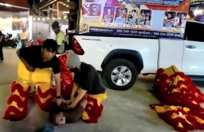 Leoni polizia Thailandia