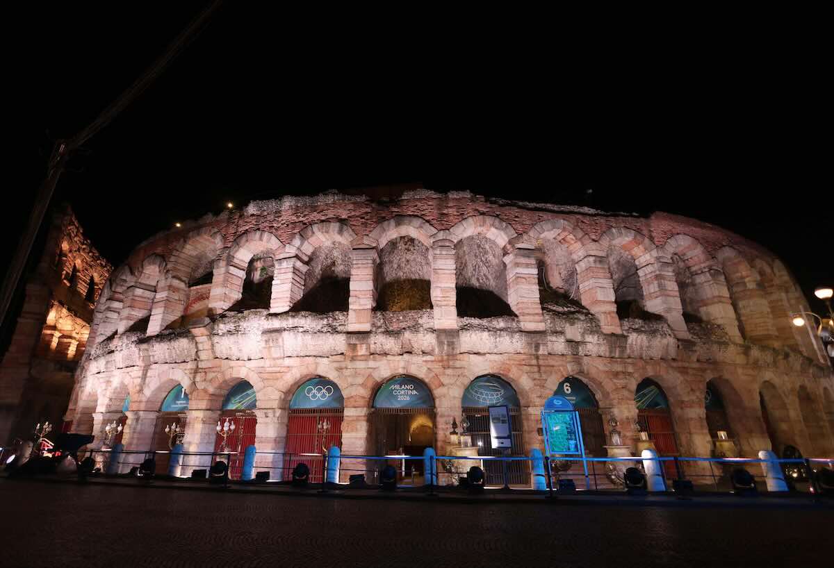 arena verona cerimonia chiusura olimpiadi