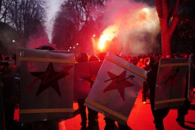 askatasuna arresti poliziotto martello dinamica