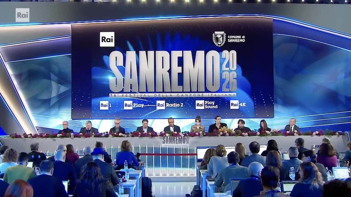 festival sanremo carlo conti conferenza stampa