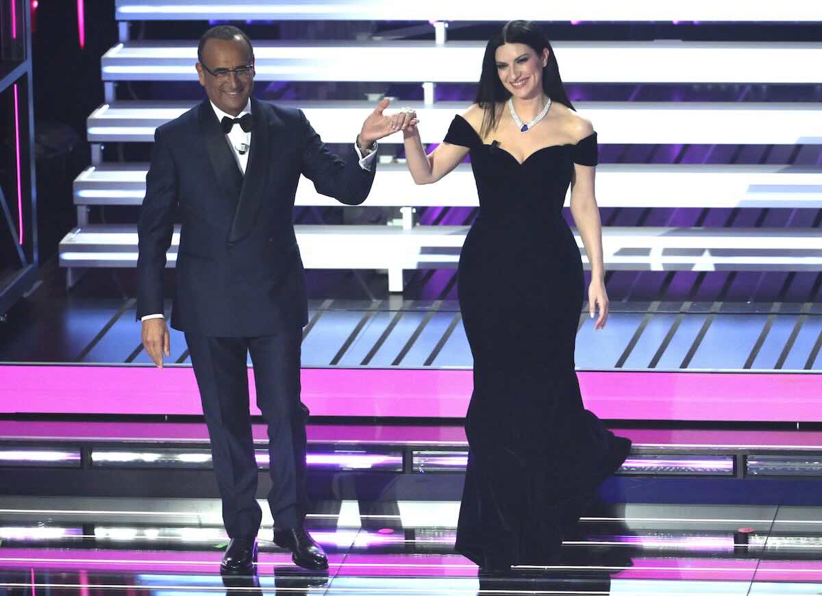 festival sanremo carlo conti laura pausini