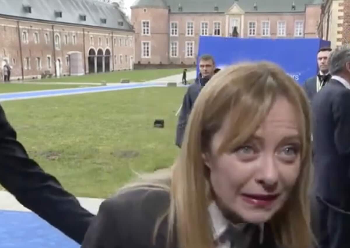 giorgia meloni belgio