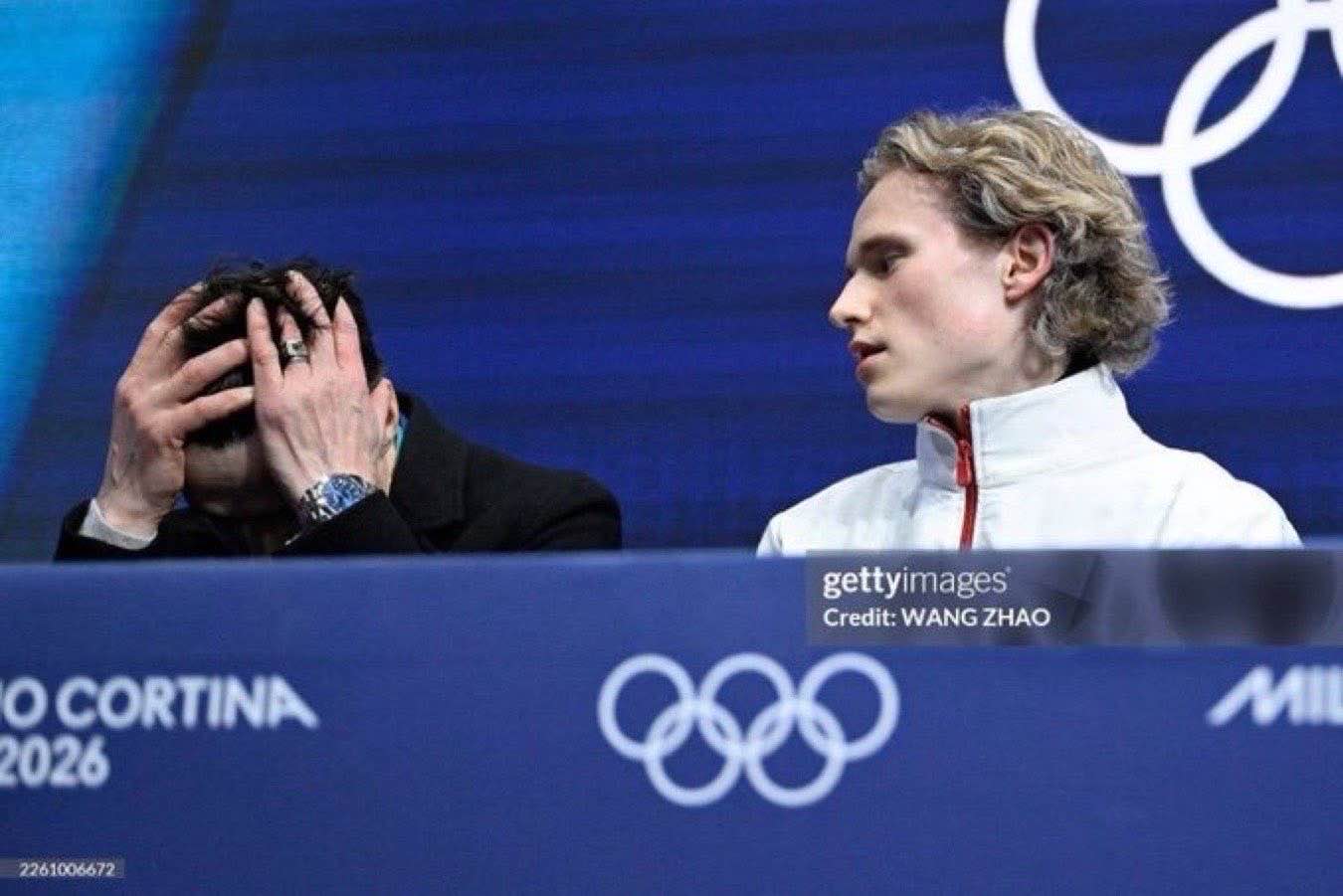 ilia malinin post social padre allenatore