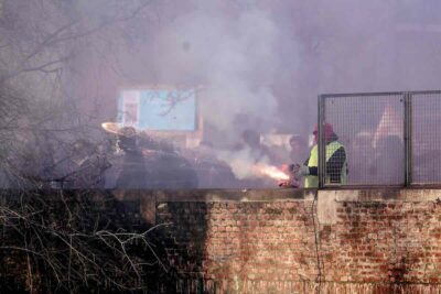 manifestazione contro olimpiadi