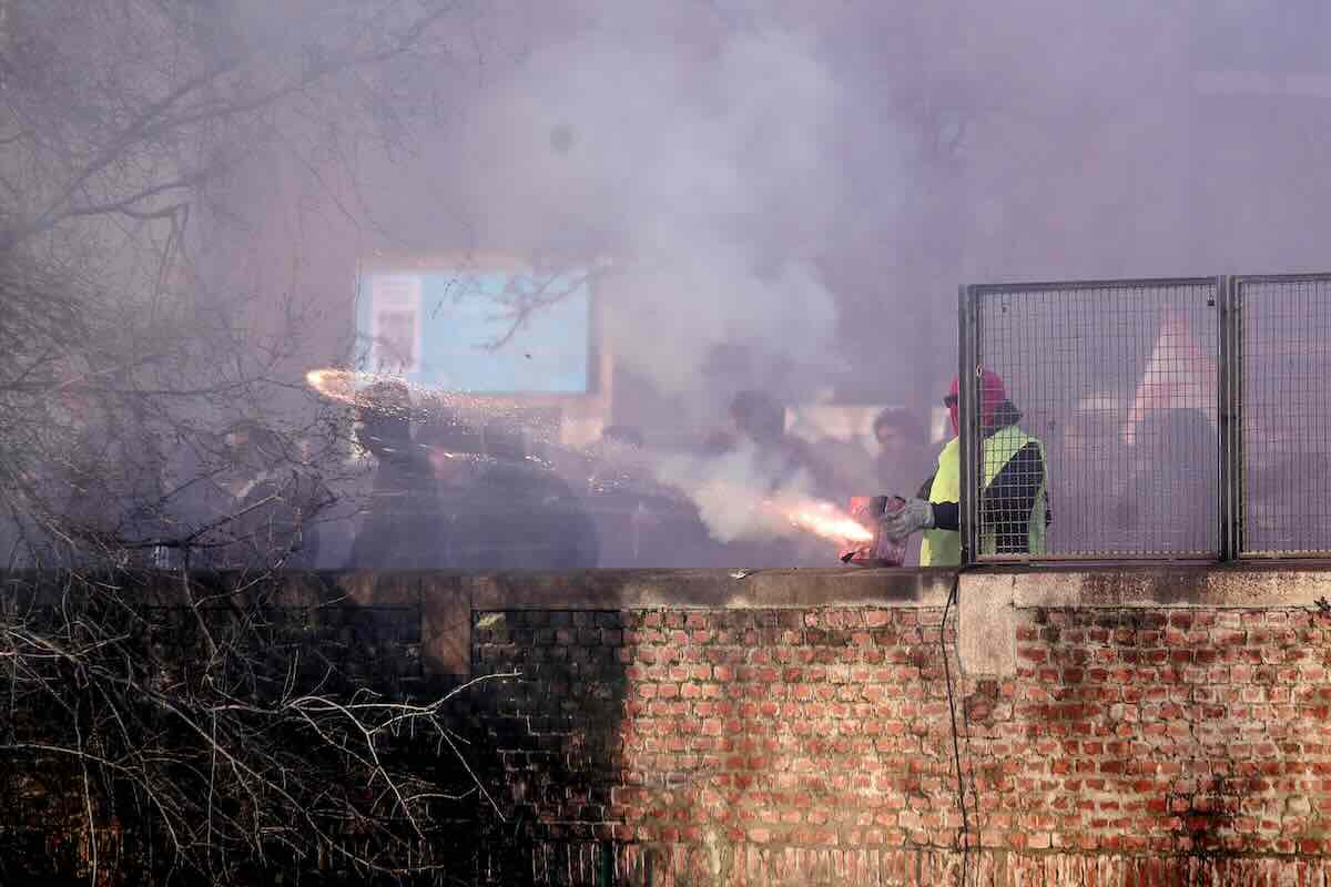 manifestazione contro olimpiadi