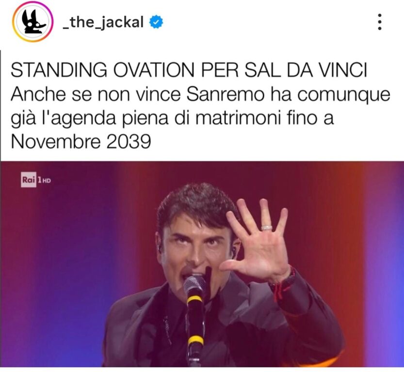 meme sanremo terza serata