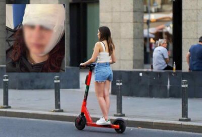 Monopattino martellata Bari