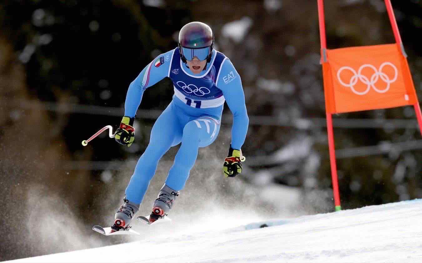 olimpiadi medaglie franzoni paris discesa libera sci