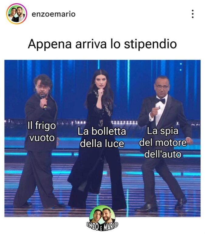 meme sanremo 2026 seconda serata