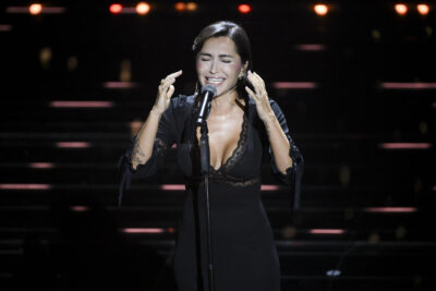 serena-brancale vestito madre sanremo