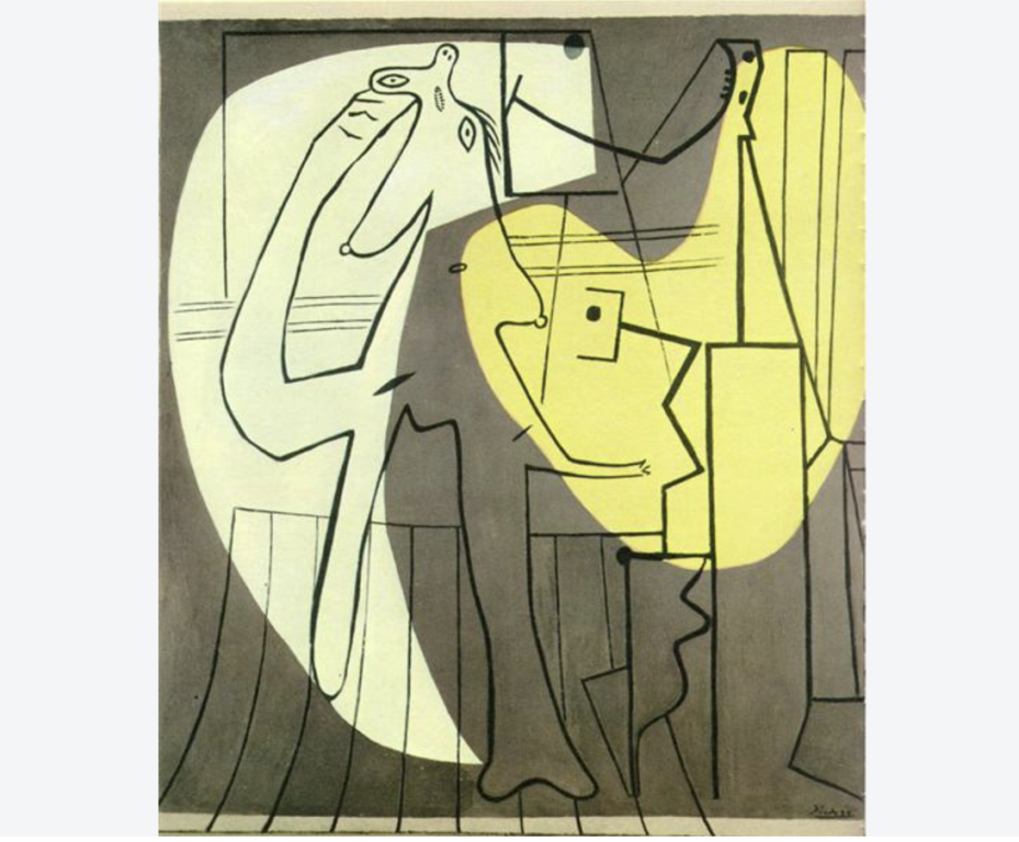 Painter and his model