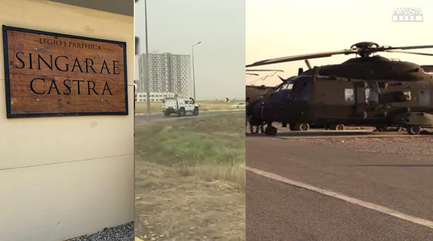 base italiana erbil missile camp singara