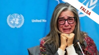 Deepfake di Francesca Albanese in lacrime per la morte di Khamenei con bollino Falsa - Fact-checking Open.online