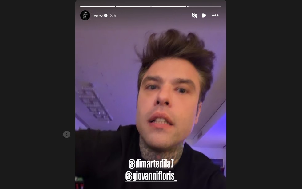 fedez giovanni floris dimartedì