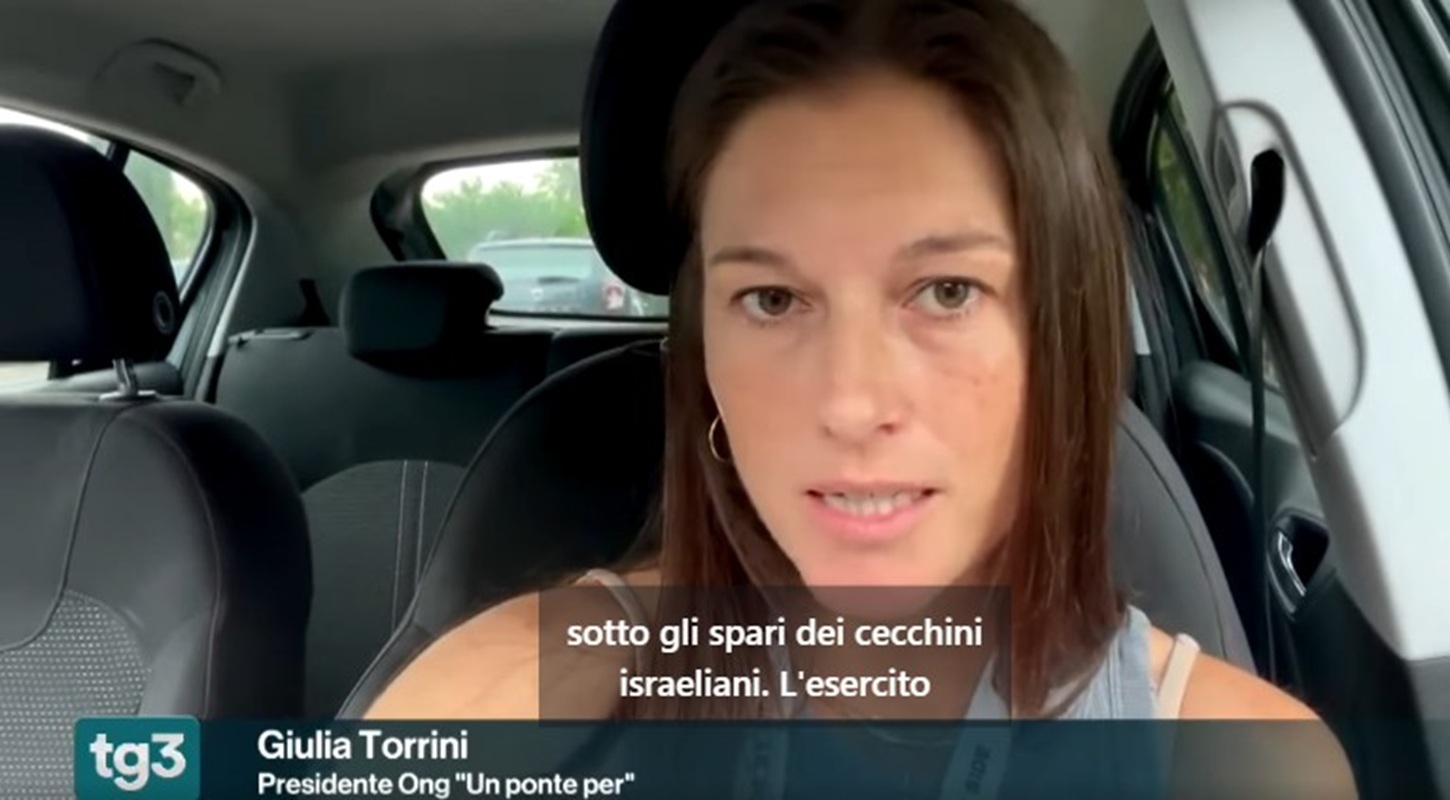 giulia torrrini un ponte per armi italia leonardo israele