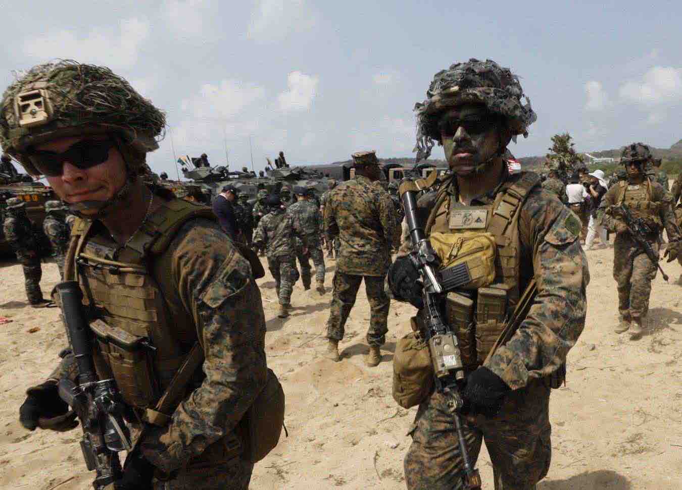 Marines esercitazioni