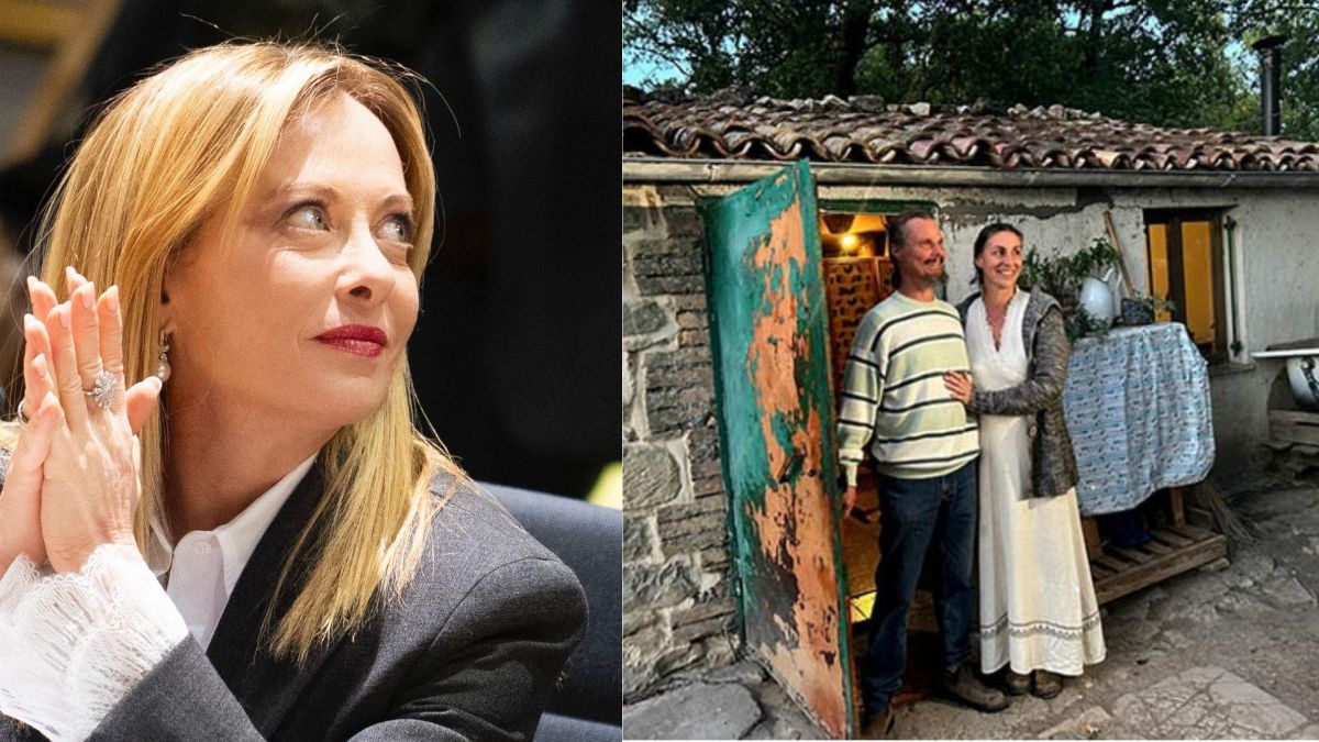 meloni famiglia nel bosco