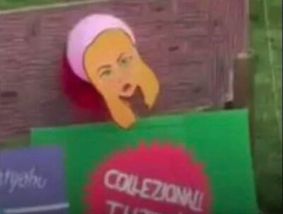 Giorgia Meloni decapitata