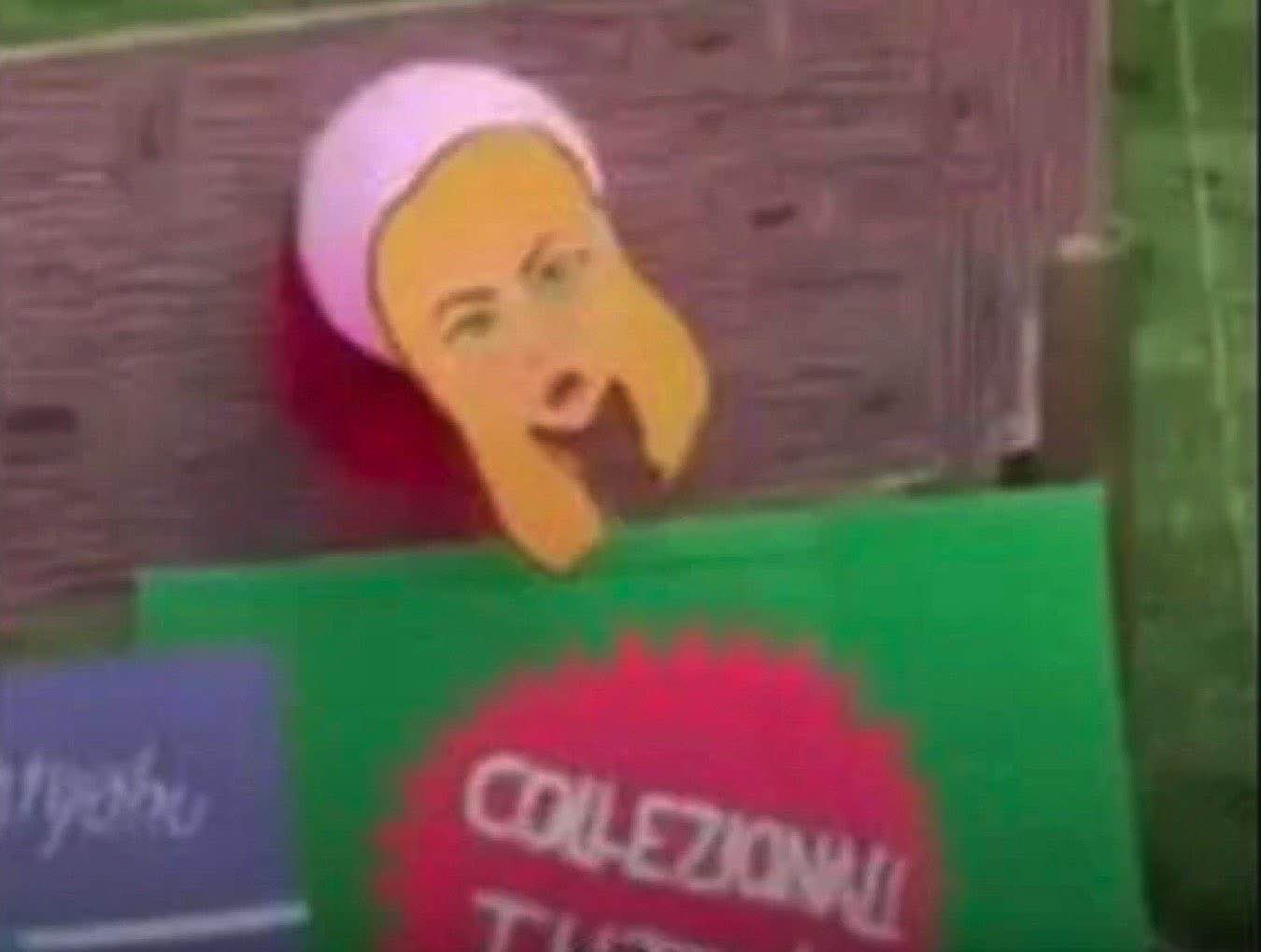 Giorgia Meloni decapitata