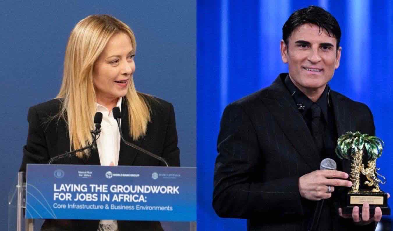 Giorgia Meloni e Sal Da Vinci