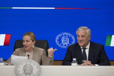 meloni tajani