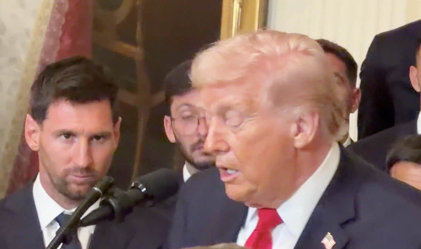 Leo Messi e Donald Trump