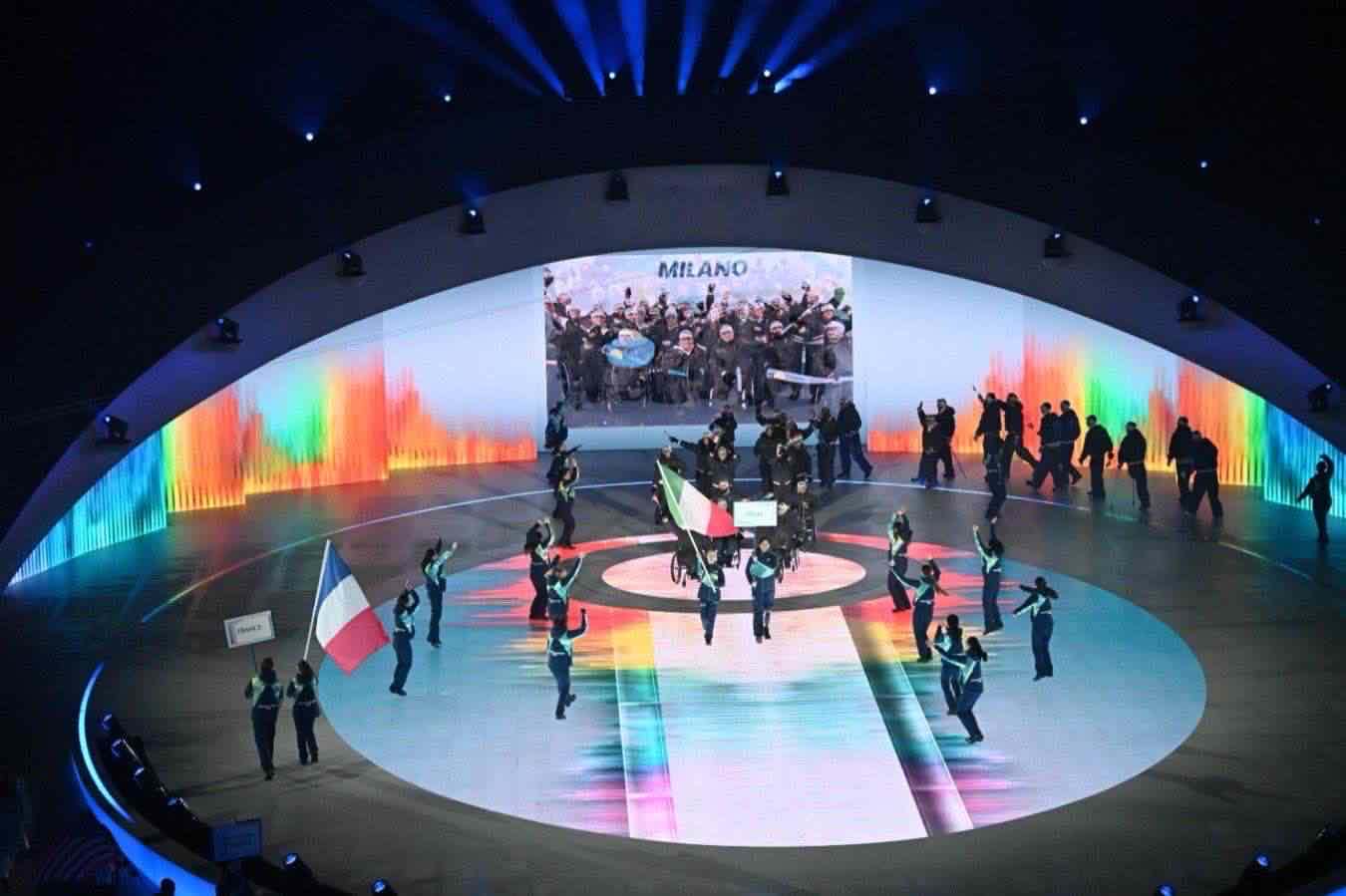 paralimpiadi milano cortina cerimonia apertura verona