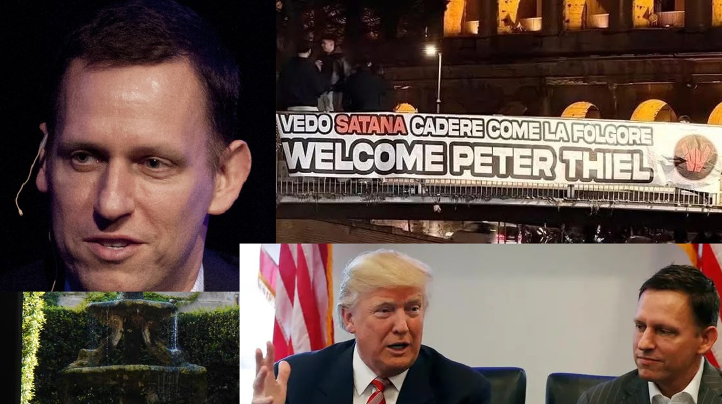 peter thiel conferenza roma palazzo taverna
