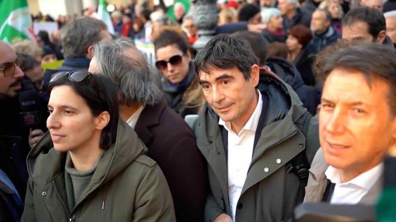 Schlein, Fratoianni e Conte