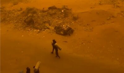 tempesta sabbia gaza