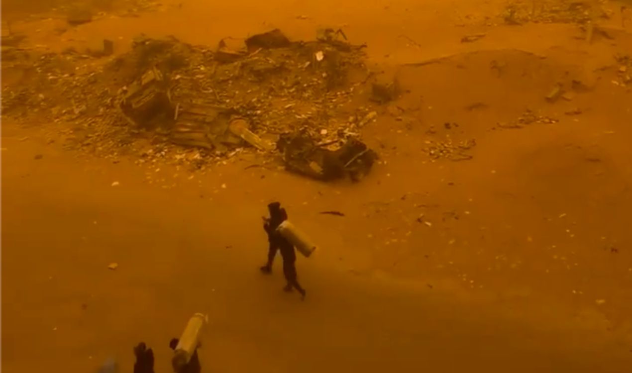 tempesta sabbia gaza