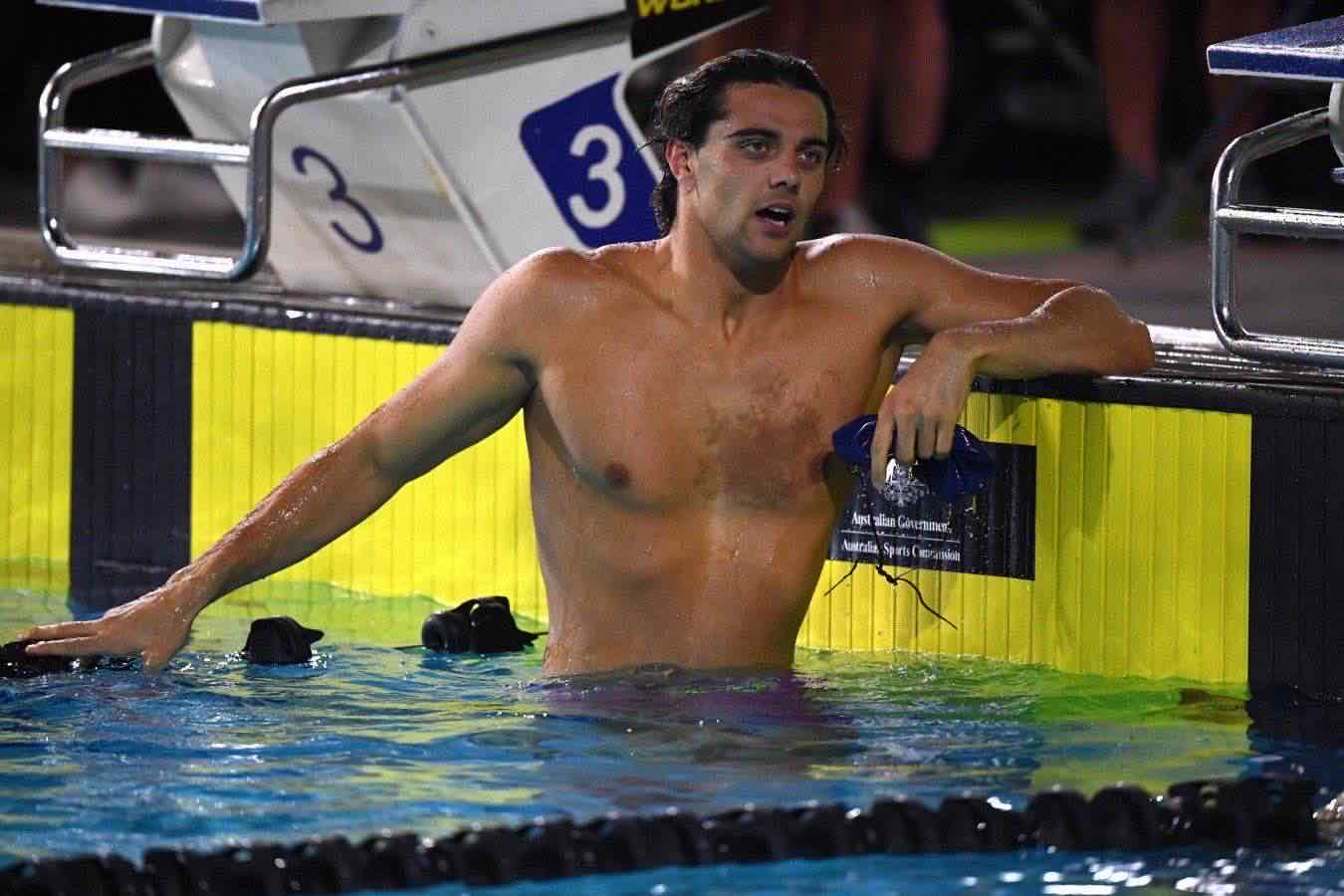 thomas ceccon allenamento signore acquagym