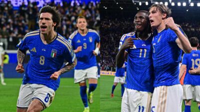 Sandro Tonali e Moise Kean