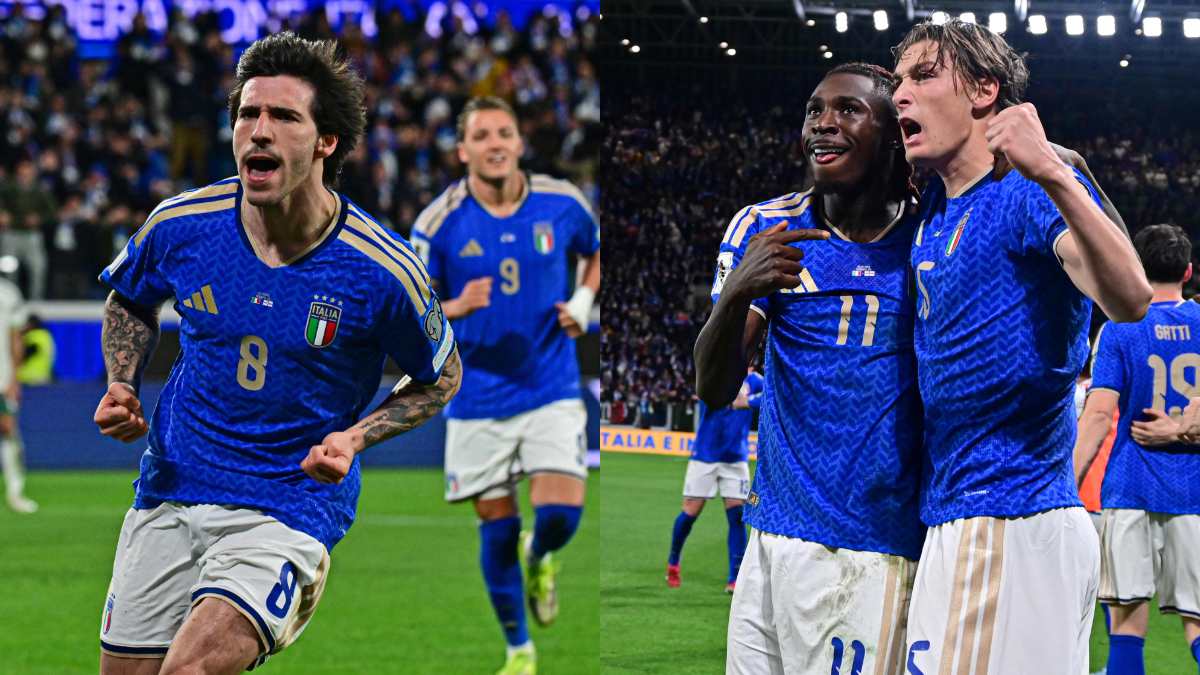 Sandro Tonali e Moise Kean