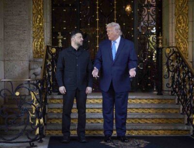 Volodymyr Zelensky e Donald Trump
