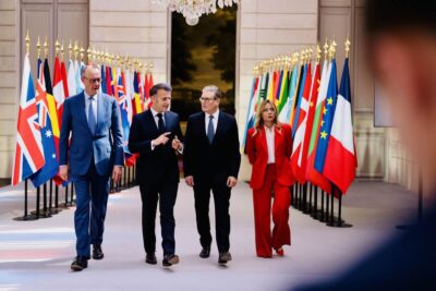 Meloni Macron Merz Starmer