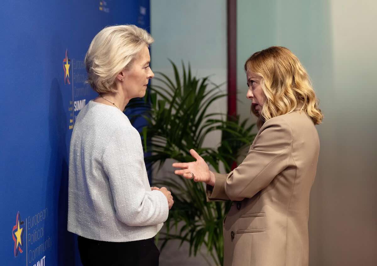 Meloni Von der Leyen