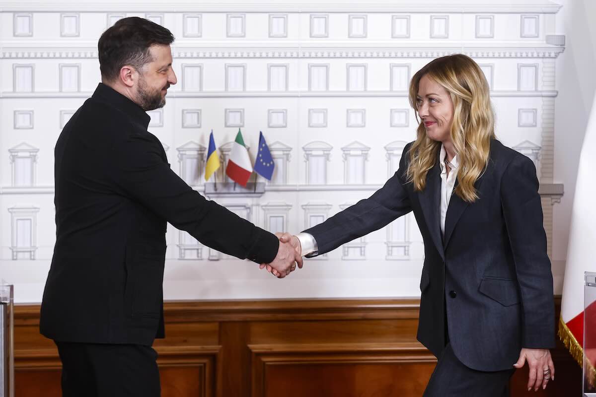 Meloni Zelensky