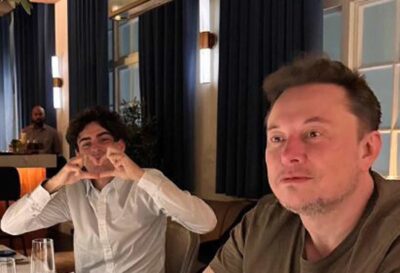Andrea Stroppa ed Elon Musk